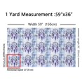 thumbnail image 3 of Manfei Bohemian Dreamcatcher Fabric by the Yard (1 Yard), Chic Butterfly Decorative Fabric by the Yard for Girls, Navy Blue Ombre Sewing & Crafting Fabric, 3 of 6