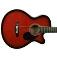 thumbnail image 2 of Main Street Guitars 6 Strings Acoustic Guitar, Red 12 oz, 38", 2 of 7