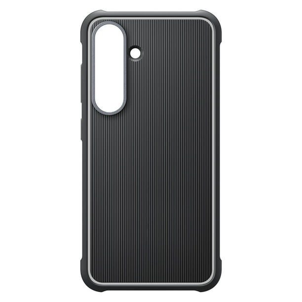 Funda protectora resistente para Samsung Galaxy S25, bordes elevados duraderos, a prueba de golpes, estabilidad mejorada, diseño elegante y moderno, versión de EE. UU. EF-RS931CBEGUS, color negro