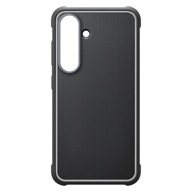 Funda protectora resistente para Samsung Galaxy S25, bordes elevados duraderos, a prueba de golpes, estabilidad mejorada, diseño elegante y moderno, versión de EE. UU. EF-RS931CBEGUS, color negro