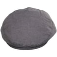 thumbnail image 2 of Talbot Micro Houndstooth Cotton Ivy Cap - XL - Charcoal, 2 of 4