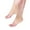 Orange, variant on 1 Pair Shockproof Anti-slip Foot Heels Socks Breathable Elastic Sweat Absorbent Silicone Anti-Crack Moisturizing Shoes Pads