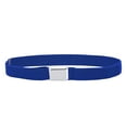 thumbnail image 1 of Buyless Fashion Ceinture de Robe Extensible Ajustable et Élastique pour Enfants et Bébés avec Boucle Argentée, 1 of 7