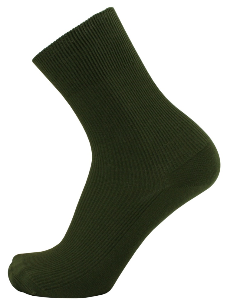 Thin 100 Cotton Socks for Men 3pairs in one pack HIDDEN ELASTIC