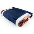 thumbnail image 2 of College Covers Illinois Fighting Illini Sublimated Soft Throw Blanket, 42" x 60", 2 of 5
