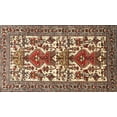 thumbnail image 1 of Ahgly Company Machine Washable Indoor Rectangle Traditional Saffron Red Area Rugs, 4' x 6', 1 of 7