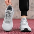 thumbnail image 2 of Lightweight Daily Sneakers for Men, Summer breathable running shoes, sweat-free mesh surface, anti-slip sole for fitness exercise and outdoor recreation time., 2 of 3
