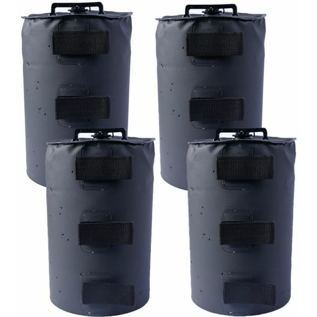 Water Weight Bags, Ergonomically Designed Reusable Canopy Weights For Enhanced Tent Stability, With Durable Velcro Straps And Strong Pvc Fabric For Easy Use In Multiple Settings