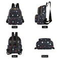 thumbnail image 4 of FORMRS Mini Backpack Purse for Women Travel Daypack Casual Shoulder Bag, Blue Stars Pattern, 4 of 7