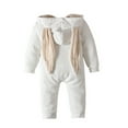 thumbnail image 4 of MZXELPRJD Girls Red Jumpsuit Easter Bunny 4t Boys Clothes Fall/winter Sets Hooded Winter Bodysuit Crawling Thermal Onesie Girls Clothes 7/8 Outfits Baby Girls' Sets, 4 of 9