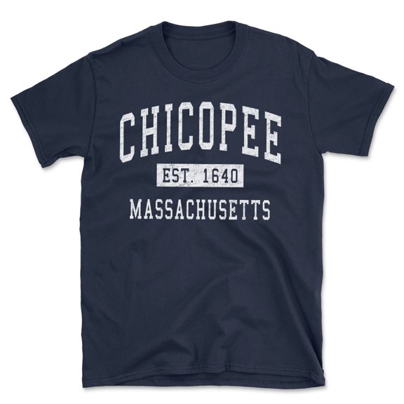 Chicopee Massachusetts Classic Established Men's Cotton T-Shirt