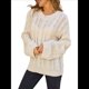 thumbnail image 3 of Suéteres de Mujer de Punto con Cuello Redondo, Informales, de Larga, Estilo Túnica de Otoño. Albaricoque L, 3 of 10