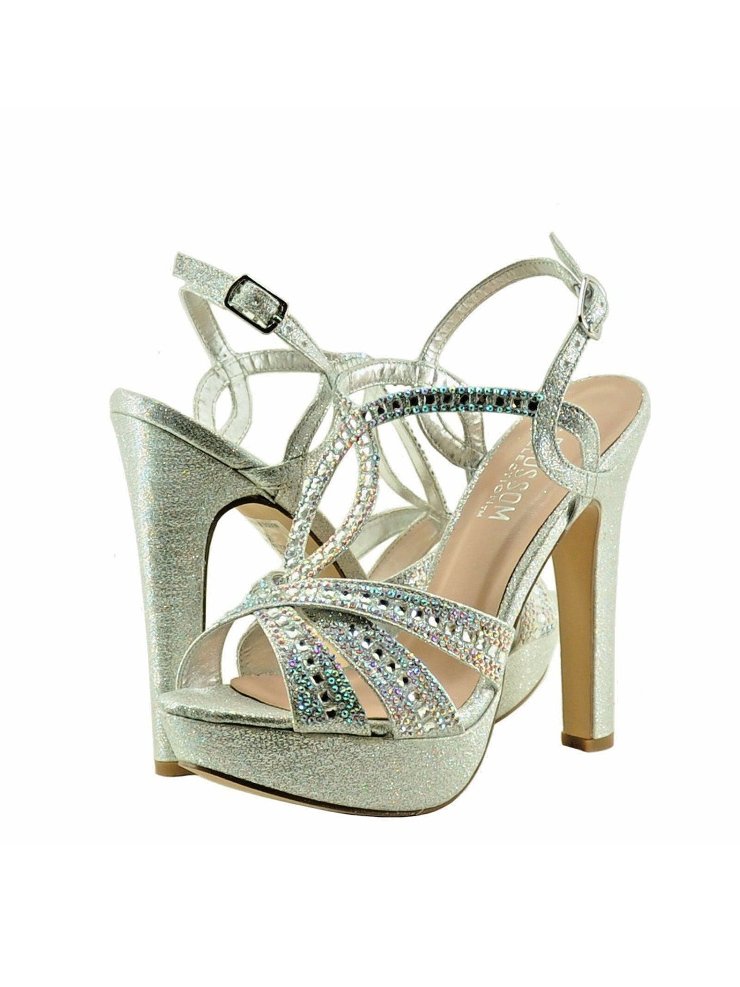 glamorous platform chunky heel