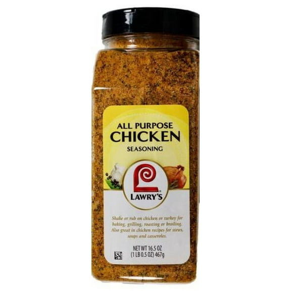 Lawry's All Purpose Chicken Seasoning Shake Rub, 16.5 Ounce