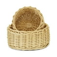 thumbnail image 4 of Cheungs UW-9315-2 Round Natural Willow Basket - Set of 2, 4 of 6