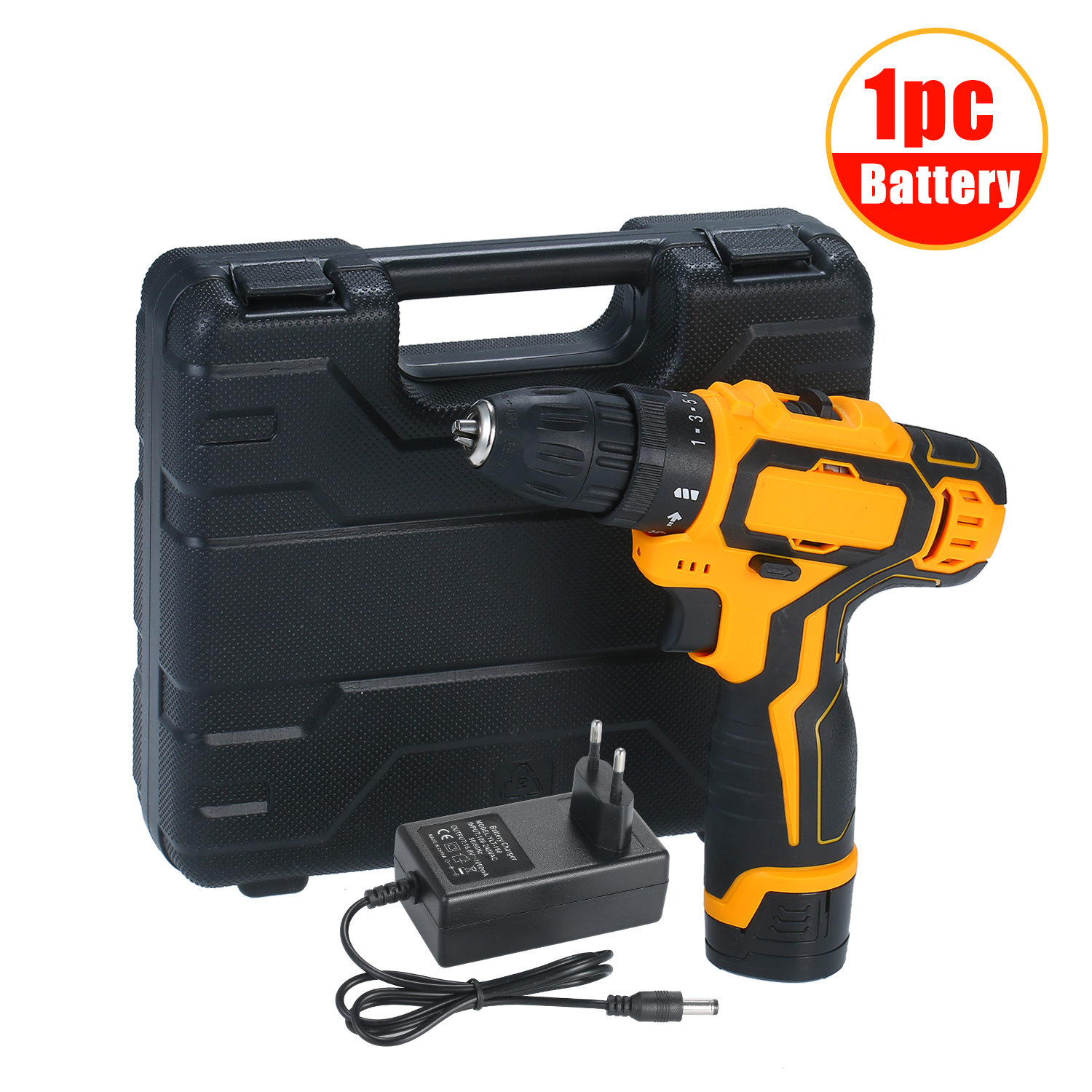 18V Cordless Drill Driver 25+1 Torque 