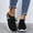 Z01-Black, variant on Bmisegm Women's Fashion Casual Mesh Breathable Lace up Sneakers Loafers ShoesCasual Shoes for Women Red 41