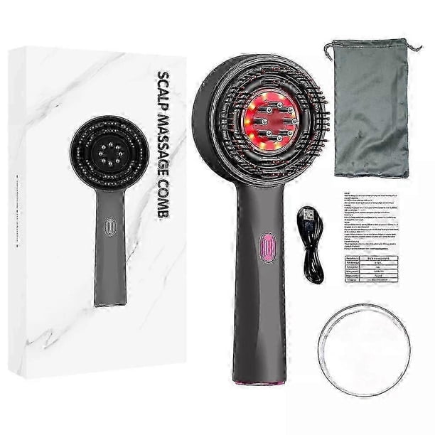 Scalp Applicator Head Massager Red Light Therapy Hair Massage Comb Hair Regrowth Oil Liquid Applicator Scalp Massager Brush