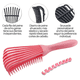 thumbnail image 4 of Cepillo De Cabello Desenredar El Cabello Rizado Mujeres 3pcs, 4 of 10