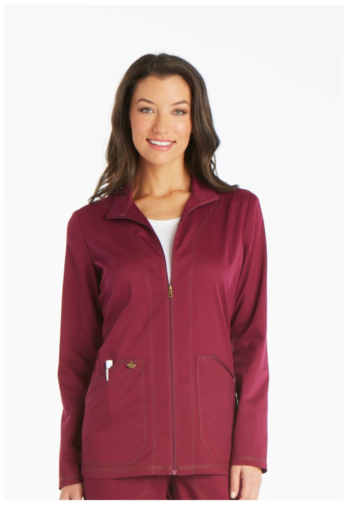 Dickies Dickies Essence Women Scrubs Warm Up Jacket, Warmup, Plus