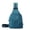 Blue, variant on 3 in 1 Convertible Anti Theft Backpack Purse, Waterproof Lightweight Travel Sling Bag for Women, 2-Way Shoulder Crossbody Commuter Work Tote