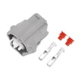 thumbnail image 1 of Conector de terminal de cable hembra impermeable de 2 pines para motor de rociado de limpiaparabrisas Unique Bargains para Nissan 1 juego, 1 of 6