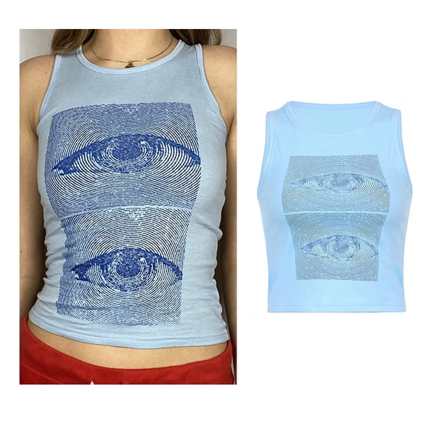 2023 Vintage marrón Halter camisola ahueca hacia fuera Cyber Y2k Crop Top mujeres gótico Sexy estético Hada corsé tanque Camis 90s ropa Tan Jianjun unisex