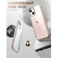 thumbnail image 2 of SUPCASE Unicorn Beetle Edge Series Case for iPhone 13 (2021 Release) 6.1 Inch, Slim Frame Clear Case with TPU Inner Bumper & Transparent Back (Peach), 2 of 8