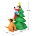 thumbnail image 2 of Gymax 6.5ft Inflatable Christmas Tree Indoor Outdoor Decoration w/ LED Lights, 2 of 8