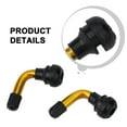 thumbnail image 4 of Ana 2pcs Tubeless Tyre Valve Stems for Electric Scooter Bike PVR70 60 50 45 Degree, 4 of 10