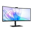 thumbnail image 3 of SAMSUNG 34" ViewFinity S65VC Ultra-WQHD 100Hz AMD FreeSync HDR10 Curved Monitor with USB-C, Speakers and Built-in Camera - LS34C650VANXGO, 3 of 9