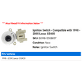 thumbnail image 2 of Ignition Switch - Compatible with 1998 - 2000 GS400 1999, 2 of 2