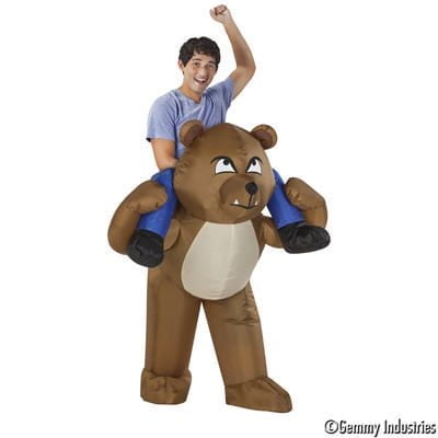 Gemmy Industries Angry Bear Inflatable Costume