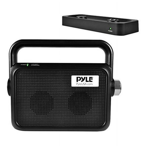 PYLE PTVSP18BK - Wireless TV Speaker Transmitter & Receiver - Comfort Hearing System