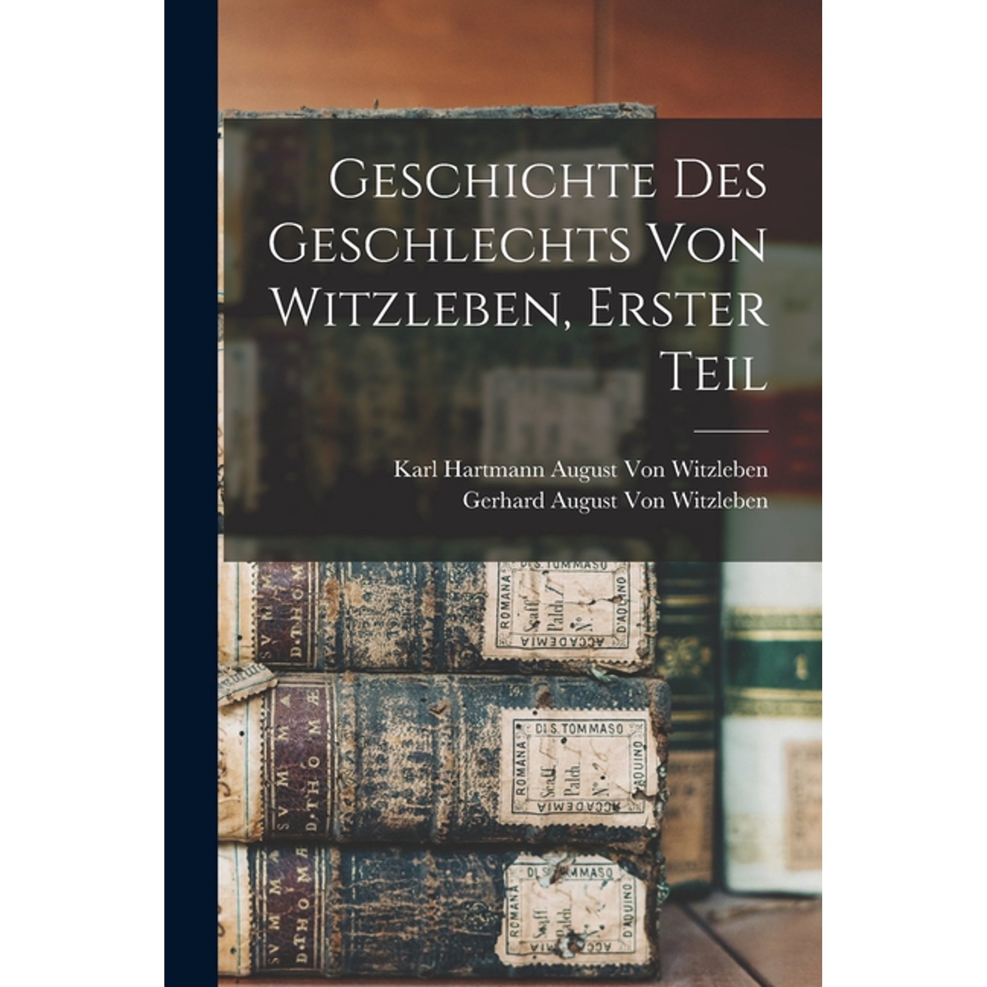 Geschichte des Geschlechts von Witzleben Erster Teil (Paperback)