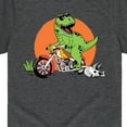 thumbnail image 3 of Instant Message - Trex Motorcycle - Toddler & Youth Short Sleeve Graphic T-Shirt, 3 of 6