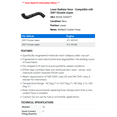 thumbnail image 2 of Lower Radiator Hose - Compatible with 2007 Chrysler Aspen, 2 of 2