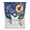 Blue, variant on You Are My Sunshine Tie Up Curtains for Window, Thermal Insulated Balloon Shade Adjustable Rod Pocket Curtains Valance Panels for Kitchen Bathroom Cafe 42 x 45 Yellow Sunflowers Cute Bees Heart Blue