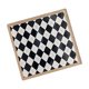 thumbnail image 3 of Posavasos de acrílico con diseño de tablero de ajedrez para bebidas, regalo navideño, mantel individual, posavasos decorativo para Negro, 3 of 9