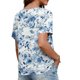 thumbnail image 2 of TaTaai Women's Casual Printed T-Shirt Short Sleeve Crew Neck Fitted Spring Summer Base Layer Top Daily Office Date Weekend Travel Gift, 2 of 7