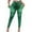 Green, variant on ABATAB Leggings for Women Butt Lifting Stretchy Pants Soft High Waisted Casual Pull on Skinny Trendy Leggings with Pockets
