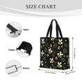 thumbnail image 4 of Naloa Bees Tote Bag for Women, Foldable Tote Bag With Zipper, Large Shoulder Bag, Top Handle Handbag for Travel, Work, Shopping, 4 of 9