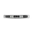thumbnail image 3 of 14K White Gold 1/6 Ctw Black & White Diamond Machine Band, 3 of 4