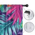 thumbnail image 4 of Blackout Kids Curtains,Colorful Tropical Leaf Pattern Childrens Insulated Curtains Set Of 2,Bedroom Essentials,Toddler Room Decor 52"x84", 4 of 5