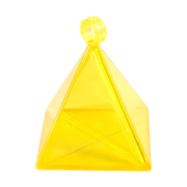 Elodie Balloon Weight Pendant Compact Decorations for Party Valentine's Day Wedding Yellow