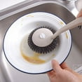 thumbnail image 2 of Pedty Clearance Kitchen Cleaning Stainless Steel Sponge with Handle Scouring Pad Brush Steel Wool Scrubber Stainless Steel Scourers By Scrub It - Steel Wool Scrubber Pad Used for Dishes, Pots, Pans,, 2 of 4
