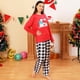thumbnail image 2 of Pijamas de Navidad Para La Familia Conjunto de Conjuntos A Juego Pjs Set Top Y Pantalones Largos Conjuntos de Ropa de Dormir Odeerbi ODB189157, 2 of 6