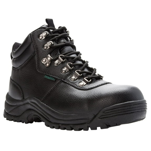Propet Men's Shield Walker Boots (Safety Rated) W(E) Black Men's Shoe 9.5 W(E) MBU002LBLKW-09H