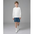 thumbnail image 4 of Real Essentials 4 Pack: Boys' Cotton French Terry Shorts with Pockets for Kids Teens Youth - Sleep Casual Lounge (4-18), 4 of 5