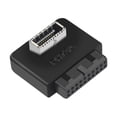 thumbnail image 2 of [PH73A] Placa base USB3.01920P a TYPE-E chasis adaptador 90 grados puerto enchufable TYPEC frontal con carcasa (PH73A), 2 of 5